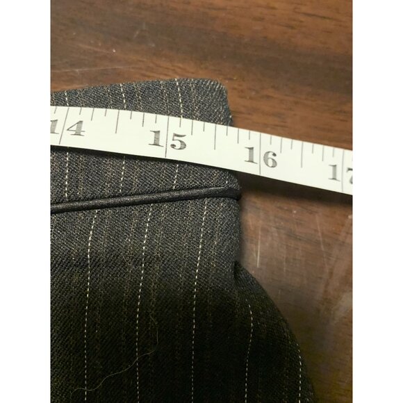Pierre Cardin Evolution Pinstripe Cropped Blazer & Pants Suit 32 Pants 30 Blazer - Picture 8 of 11